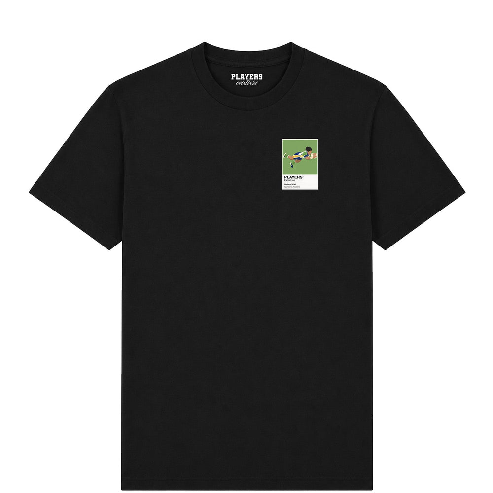 Ruben Wiki Canberra Raiders rugby league T-shirt mens black tshirt