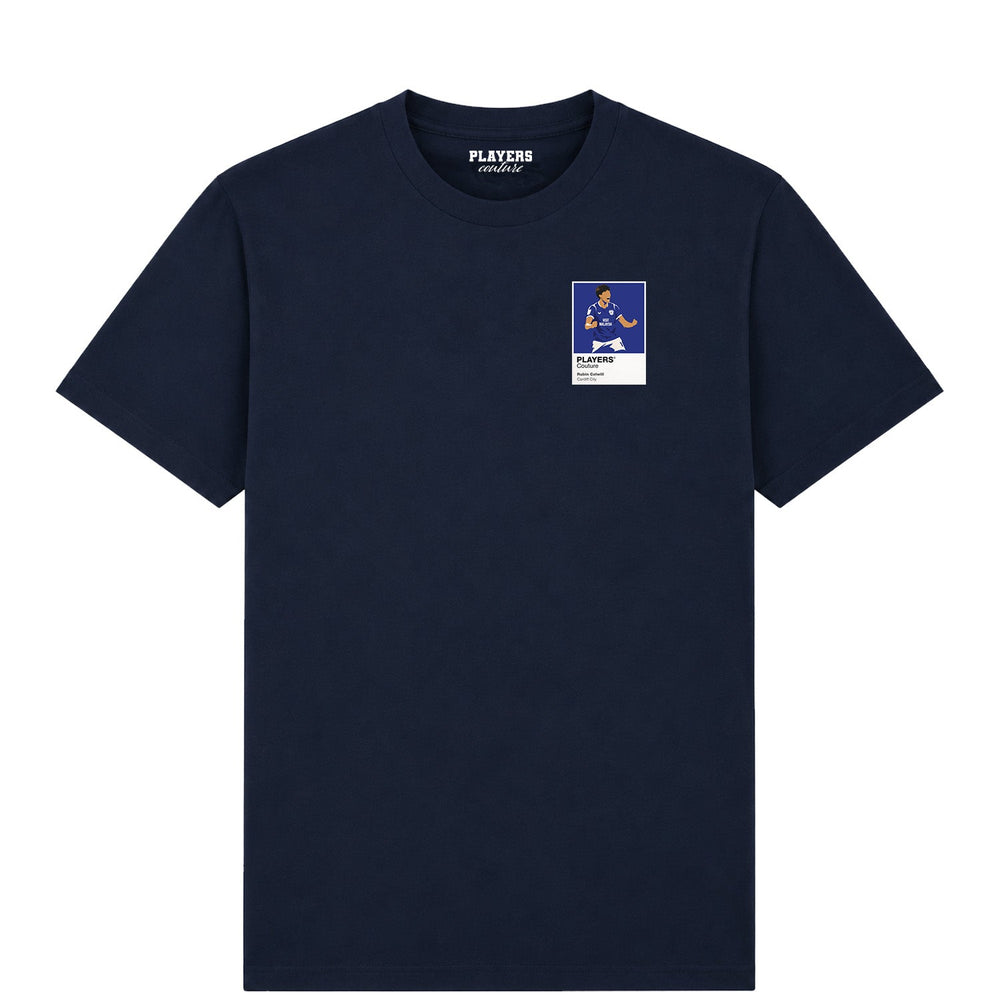 Rubin Colwill Cardiff City Men's T-Shirt - Navy