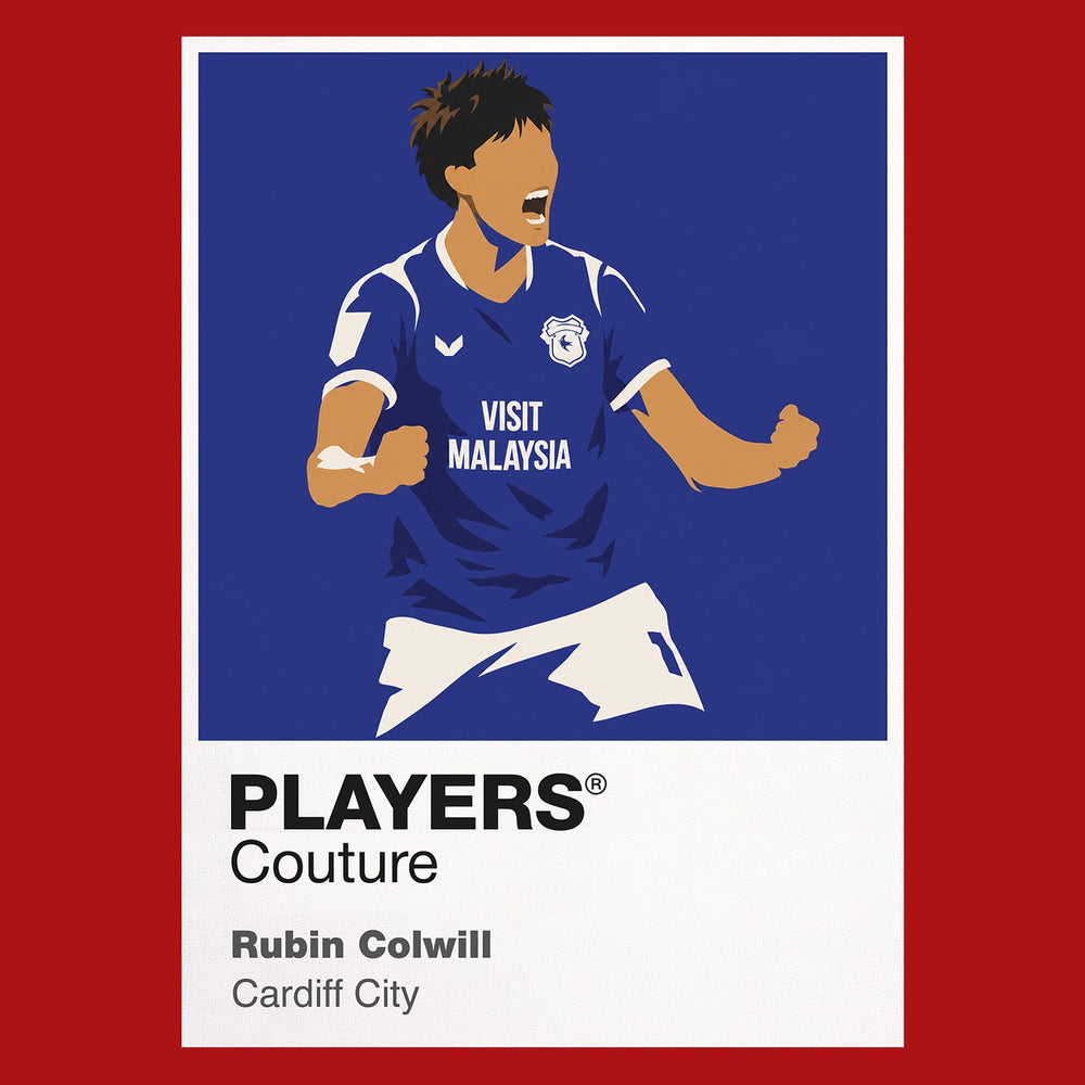 Rubin Colwill Cardiff City Men's T-Shirt - Red