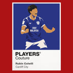 Rubin Colwill Cardiff City Men's T-Shirt - Red