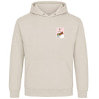 Ruby Walsh horse racing hoodie – mens stone hoodie view