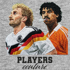 Rudi Voller & Frank Rijkaard Badge Players Couture Men's Hoodie