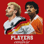 Rudi Voller & Frank Rijkaard Badge Players Couture Men's Hoodie