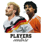 Rudi Voller & Frank Rijkaard Badge Players Couture Men's Hoodie