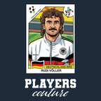 Rudi Voller World Cup Sticker Men's Hoodie – rudi voller navy Players Couture design