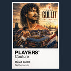 Ruud Gullit Netherlands Atlas Frame artwork by Players Couture