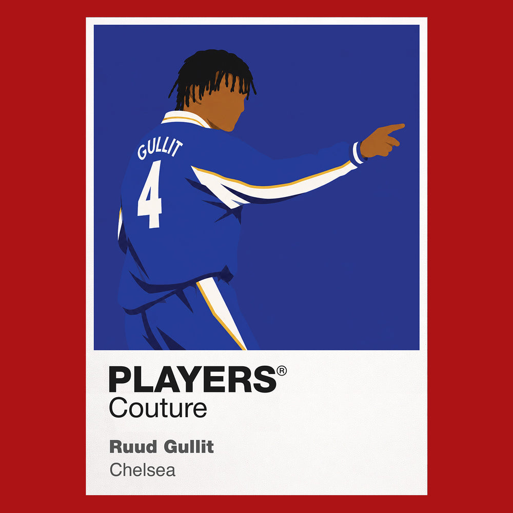 Ruud Gullit Chelsea Icon Frame — Red