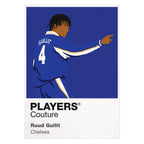 Ruud Gullit Chelsea Icon Frame — White