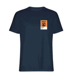 Ruud Gullit 10 Football t-shirt – navy men's t-shirt featuring the Ruud Gullit 10 Football Players Couture logo