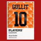 Ruud Gullit 10 Football Shirt Frame Men's Hoodie – red close-up detail shot of the Ruud Gullit 10 Football Players Couture