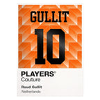 Ruud Gullit 10 Football Shirt Frame Men's Hoodie – white close-up detail shot of the Ruud Gullit 10 Football Players Couture