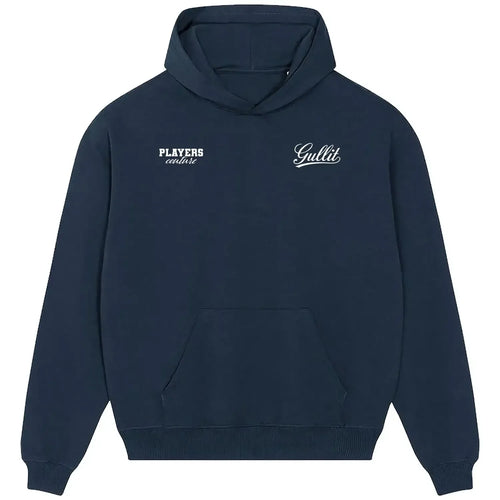 Ruud Gullit hoodie – navy men's hoodie featuring the Ruud Gullit Players Couture logo