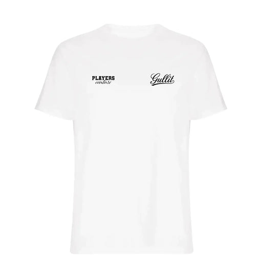Ruud Gullit t-shirt – white men's t-shirt featuring the Ruud Gullit Players Couture logo