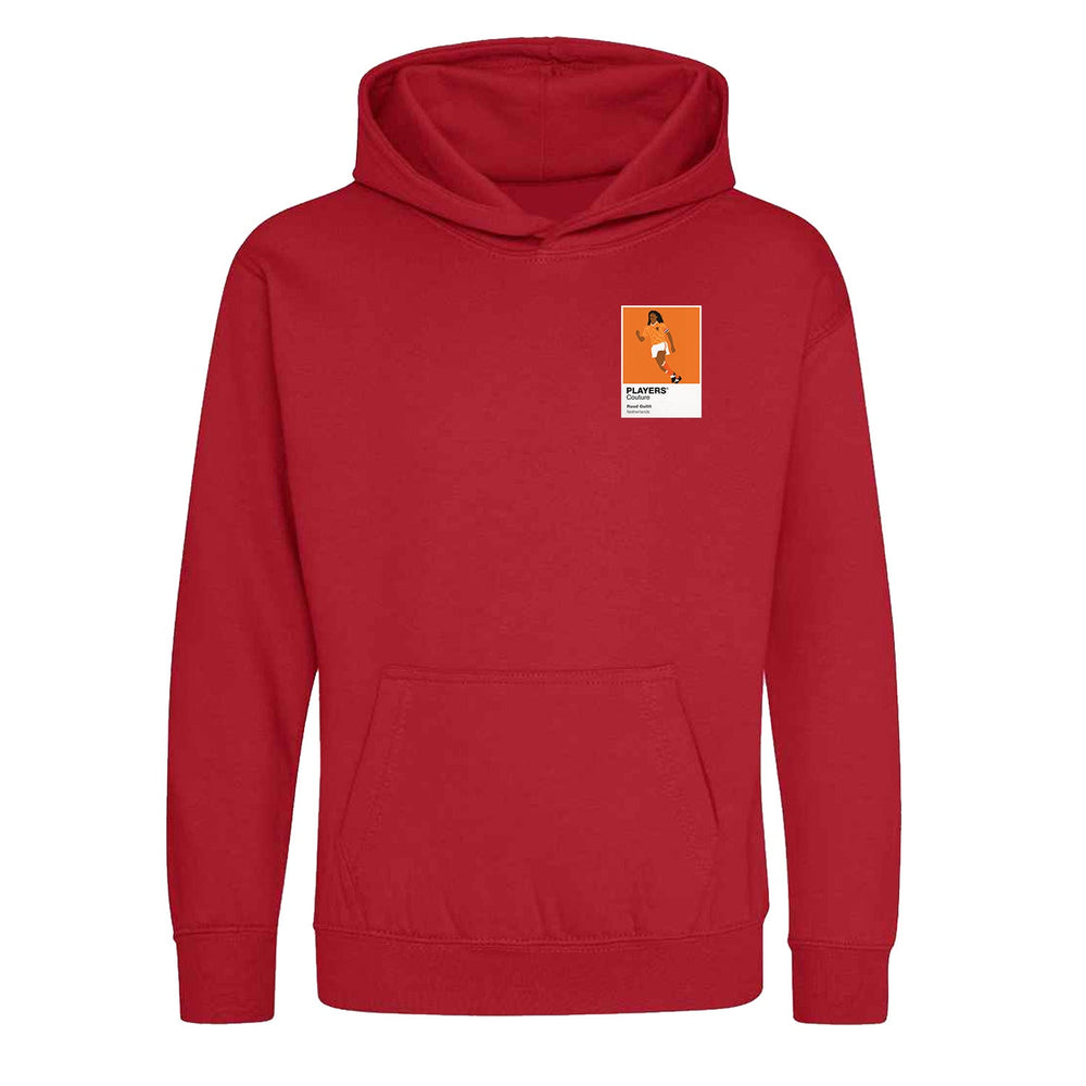 Ruud Gullit Players Couture Kids Red Hoodie