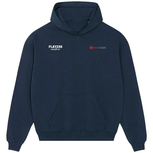 Ryan Babel hoodie – navy men's hoodie featuring the Ryan Babel Players Couture logo