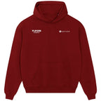 Ryan Babel hoodie – red men's hoodie featuring the Ryan Babel Players Couture logo