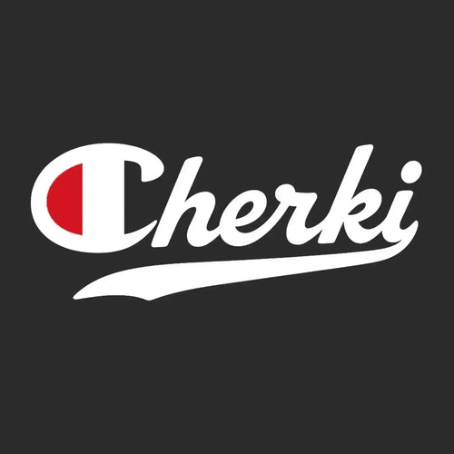 Ryan Cherki Logo Men's T-Shirt – black close-up detail shot of the Ryan Cherki Players Couture logo design