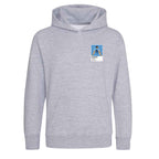 Ryan Cherki Manchester City Icon Frame Kids Hoodie — Gray