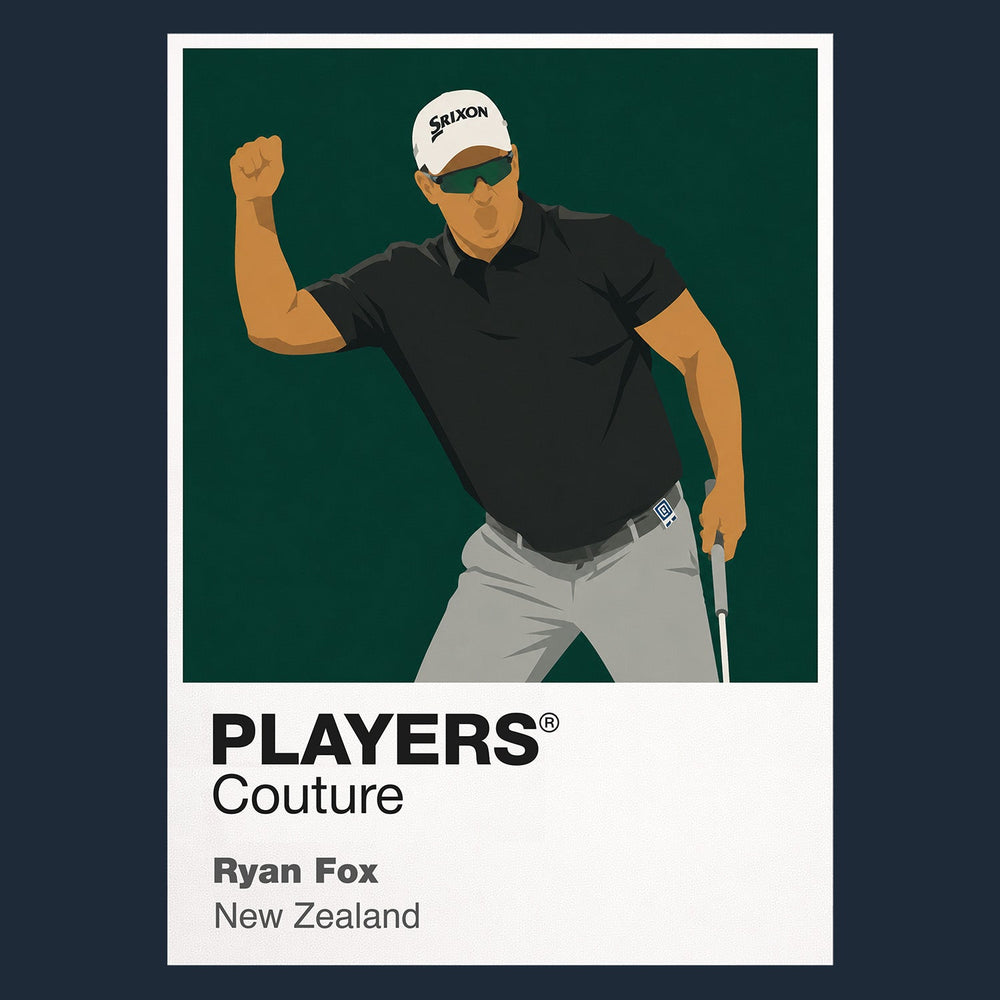 Ryan Fox Golf Icon Frame Men's Polo Shirt