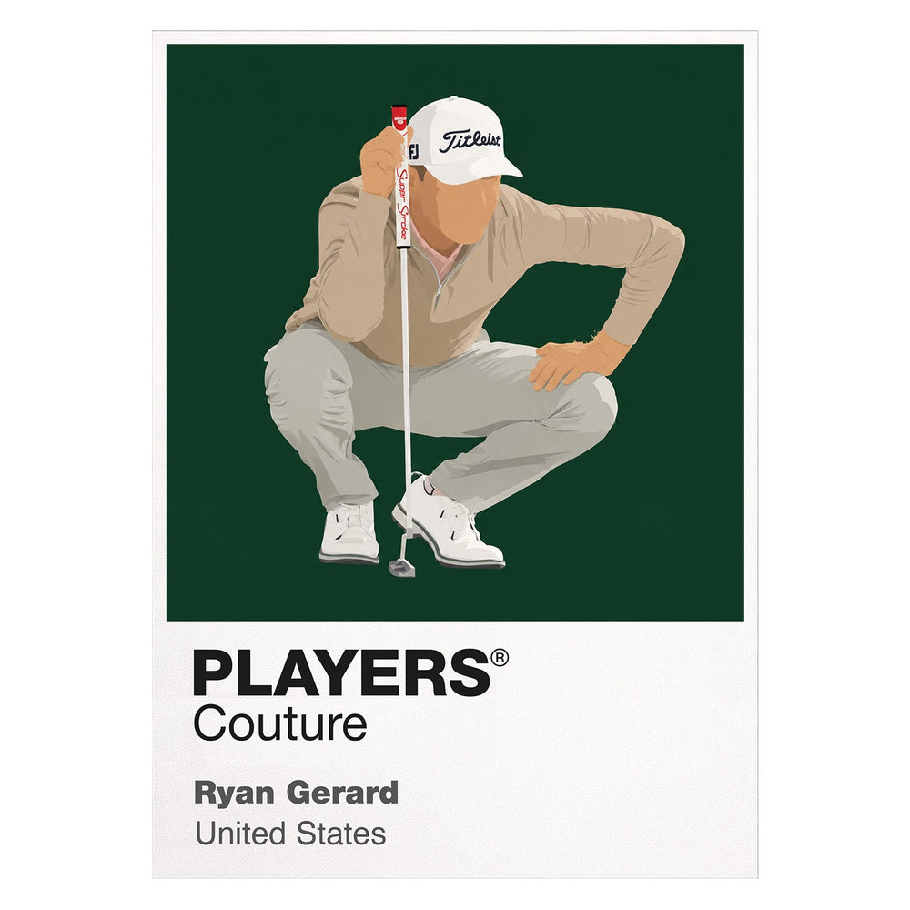 Ryan Gerard Golf Icon Frame Men's Polo Shirt