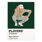 Ryan Gerard Golf Icon Frame Men's Polo Shirt in White - Players Couture Fanwear