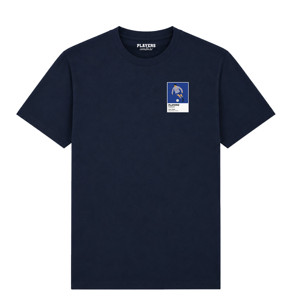 Ryan Giggs Blue Away Man United Icon Frame Men's T-Shirt