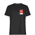 Ryan Giggs 11 Football t-shirt – black men's t-shirt featuring the Ryan Giggs 11 Football Players Couture logo