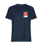 Ryan Giggs 11 Football t-shirt – navy men's t-shirt featuring the Ryan Giggs 11 Football Players Couture logo