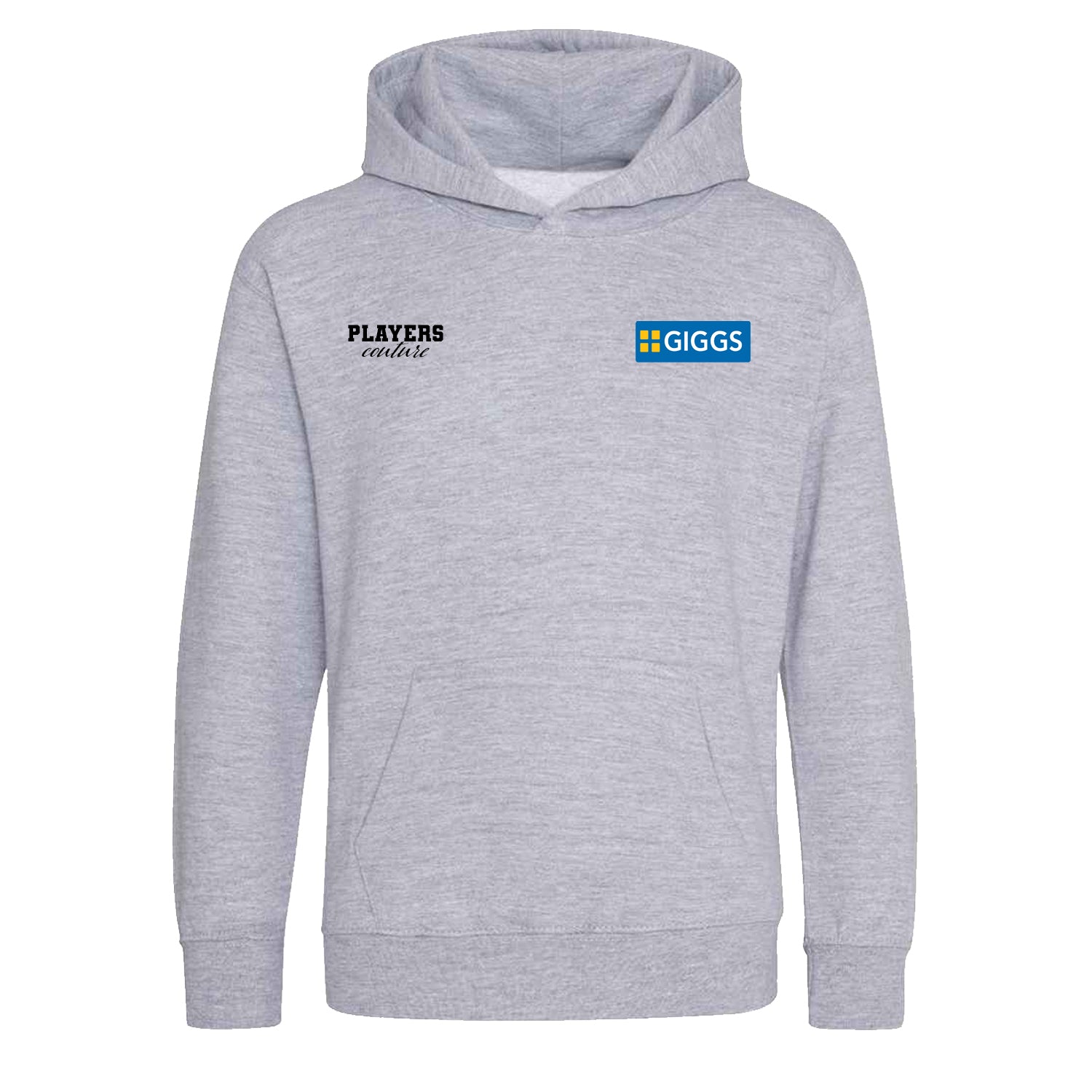 Ryan Giggs Logo Players Couture Kids Hoodie Gray