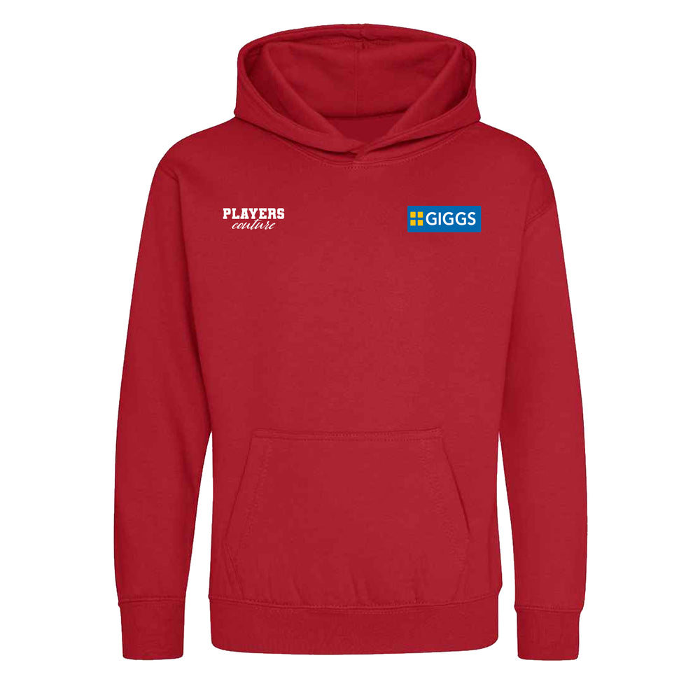 Ryan Giggs Logo Players Couture Kids Hoodie Red