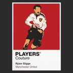 Ryan Giggs Manchester United Icon Frame — Black