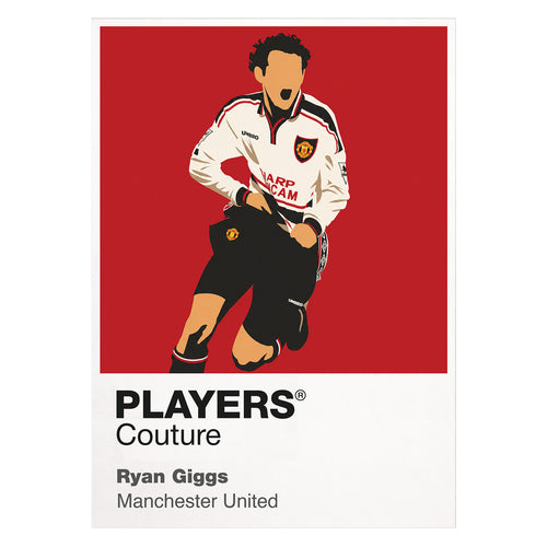 Ryan Giggs Manchester United Icon Frame — White