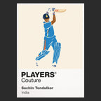 Sachin Tendulkar Cricket Icon Frame Men's Hoodie