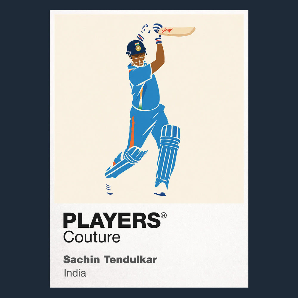 Sachin Tendulkar Cricket Icon Frame Men's Hoodie