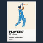 Sachin Tendulkar Cricket Icon Frame Men's Hoodie