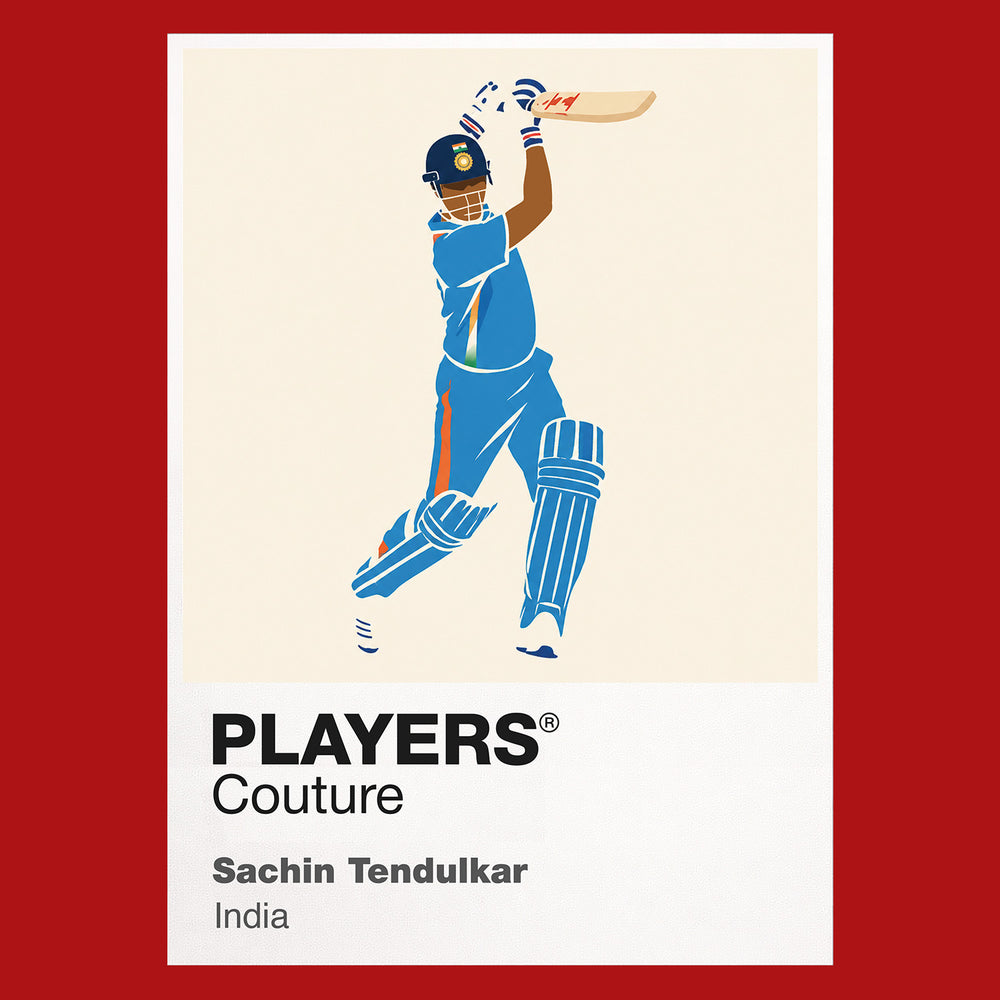 Sachin Tendulkar Cricket Icon Frame Men's Hoodie