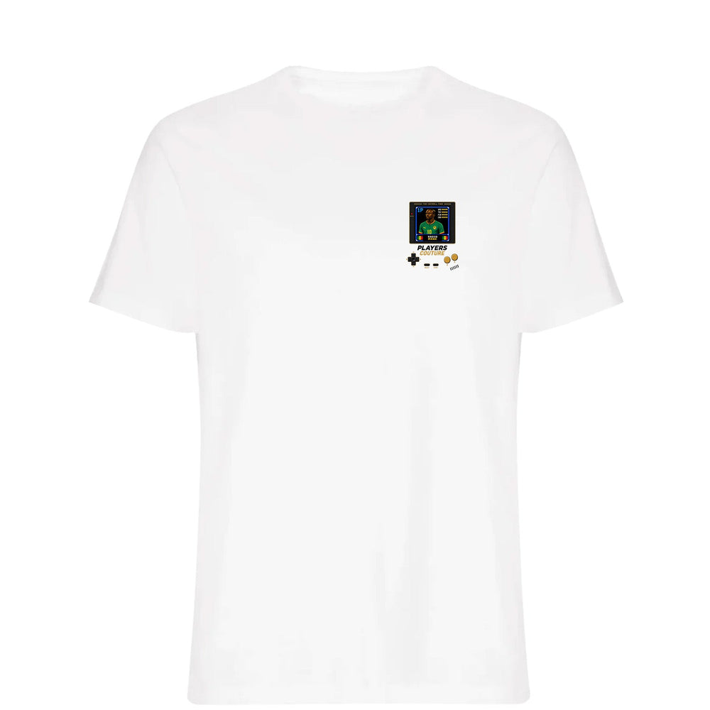 Sadio Mane 1P 8-Bit t-shirt retro gaming design by Players Couture