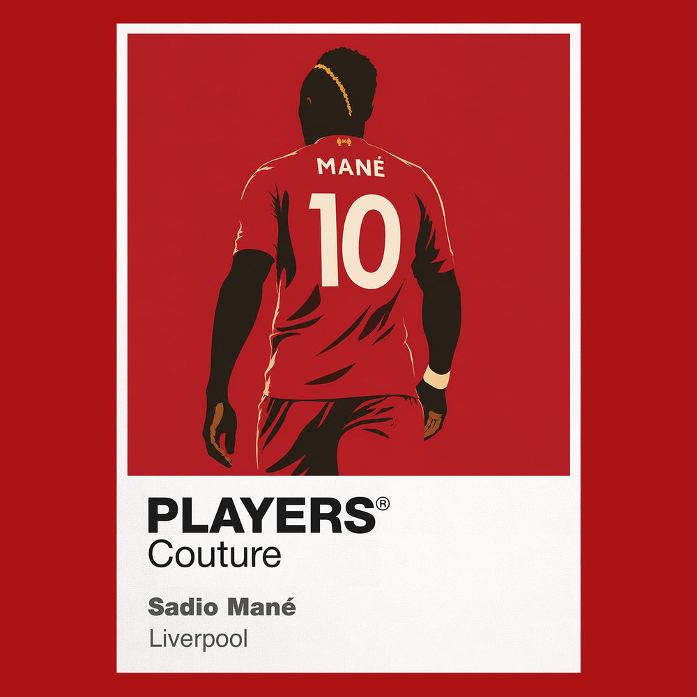 Sadio Mane Liverpool Icon Frame — Red