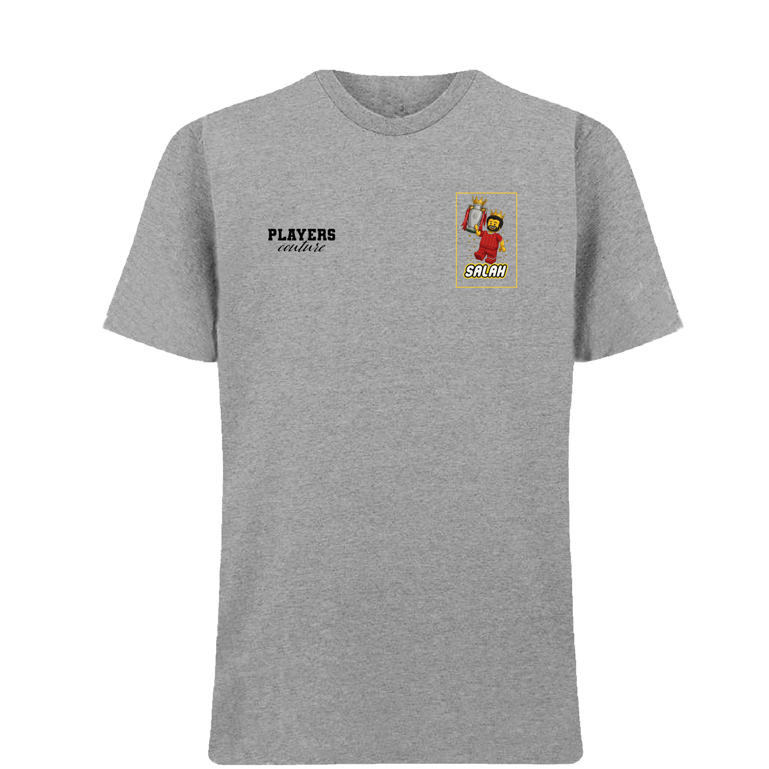 Salah Toy Logo Players Couture Mens T-Shirt Gray