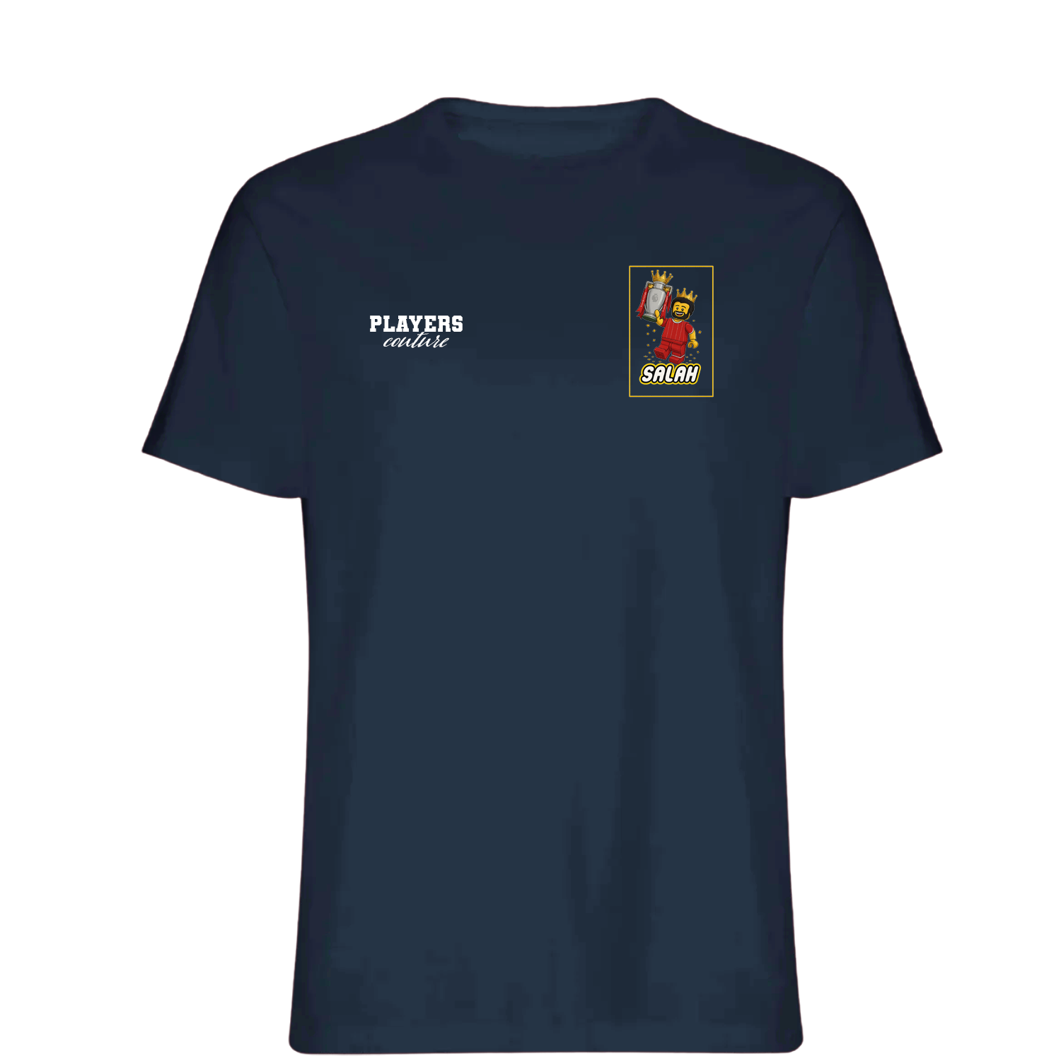 Salah Toy Logo Players Couture Mens T-Shirt Navy
