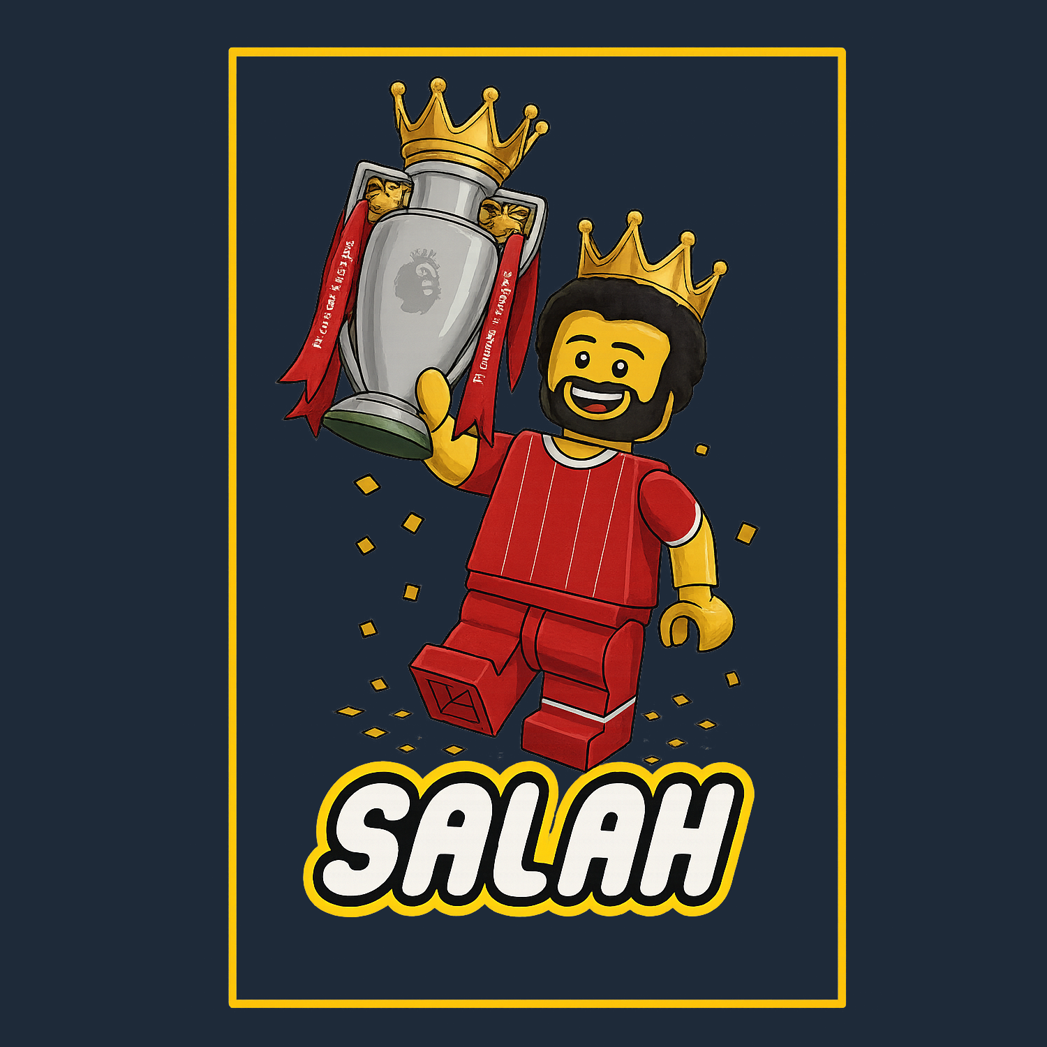 Mohamed Salah Toy Logo Players Couture Kids T-Shirt