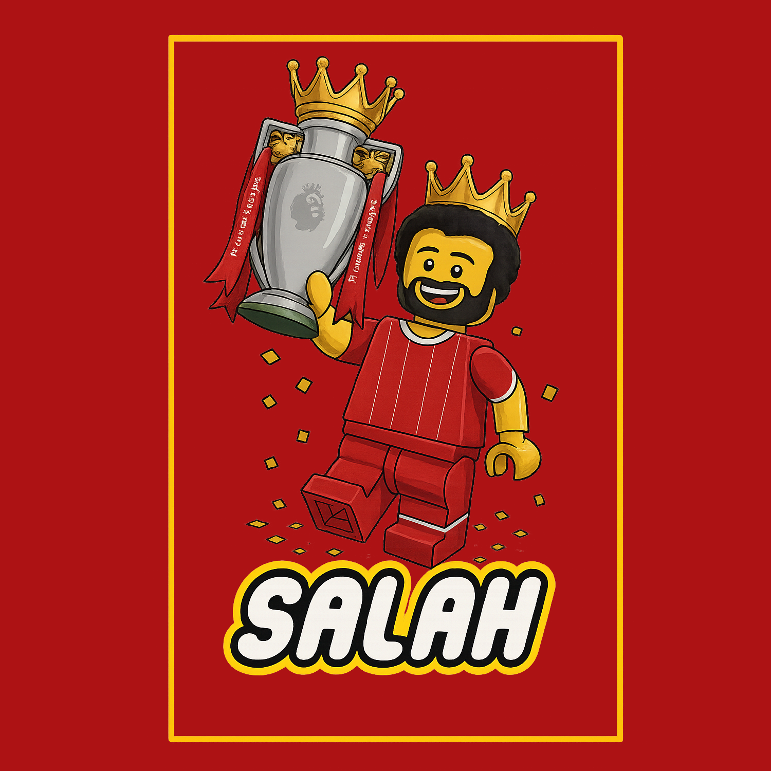 Salah Toy Logo Players Couture Mens T-Shirt