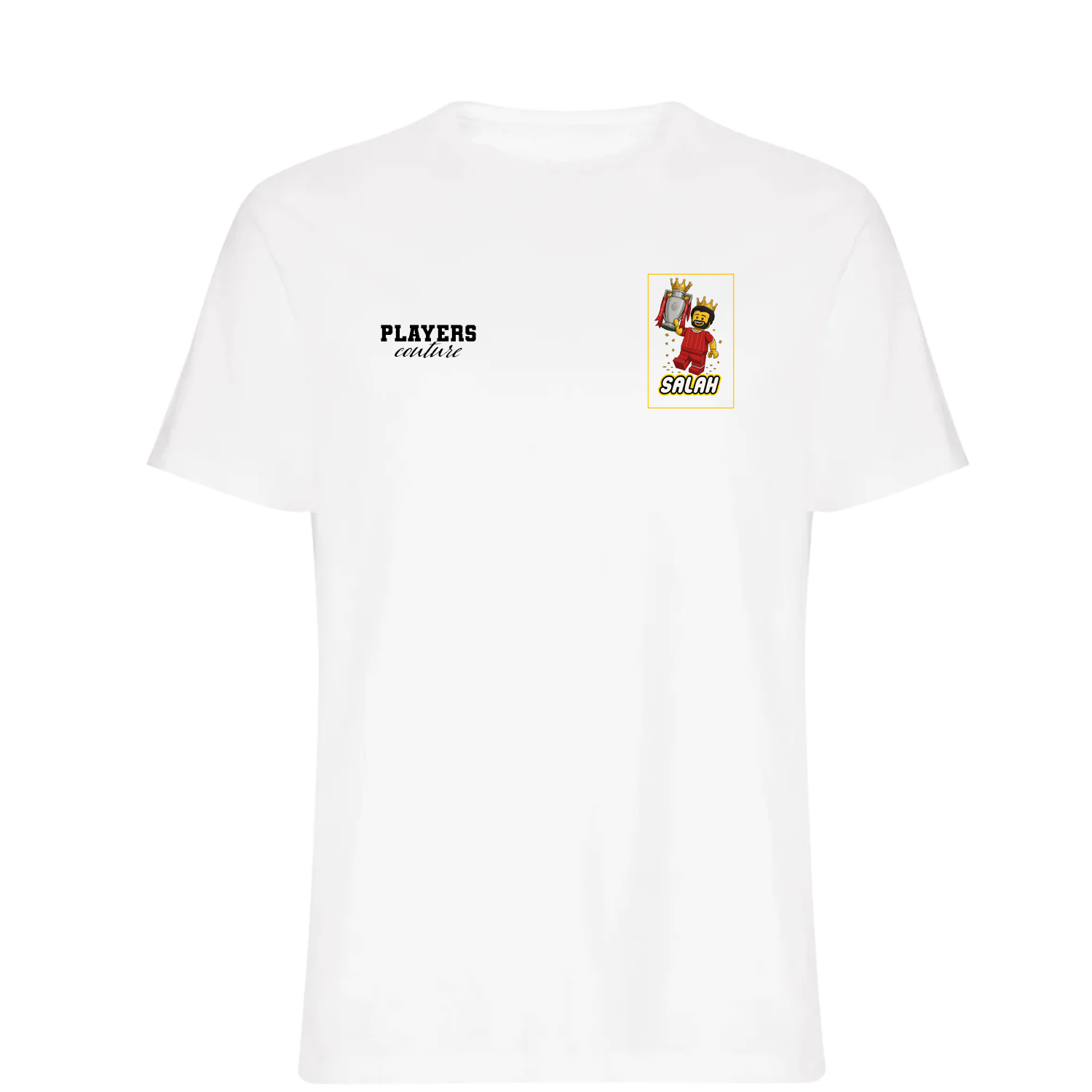 Salah Toy Logo Players Couture Mens T-Shirt White