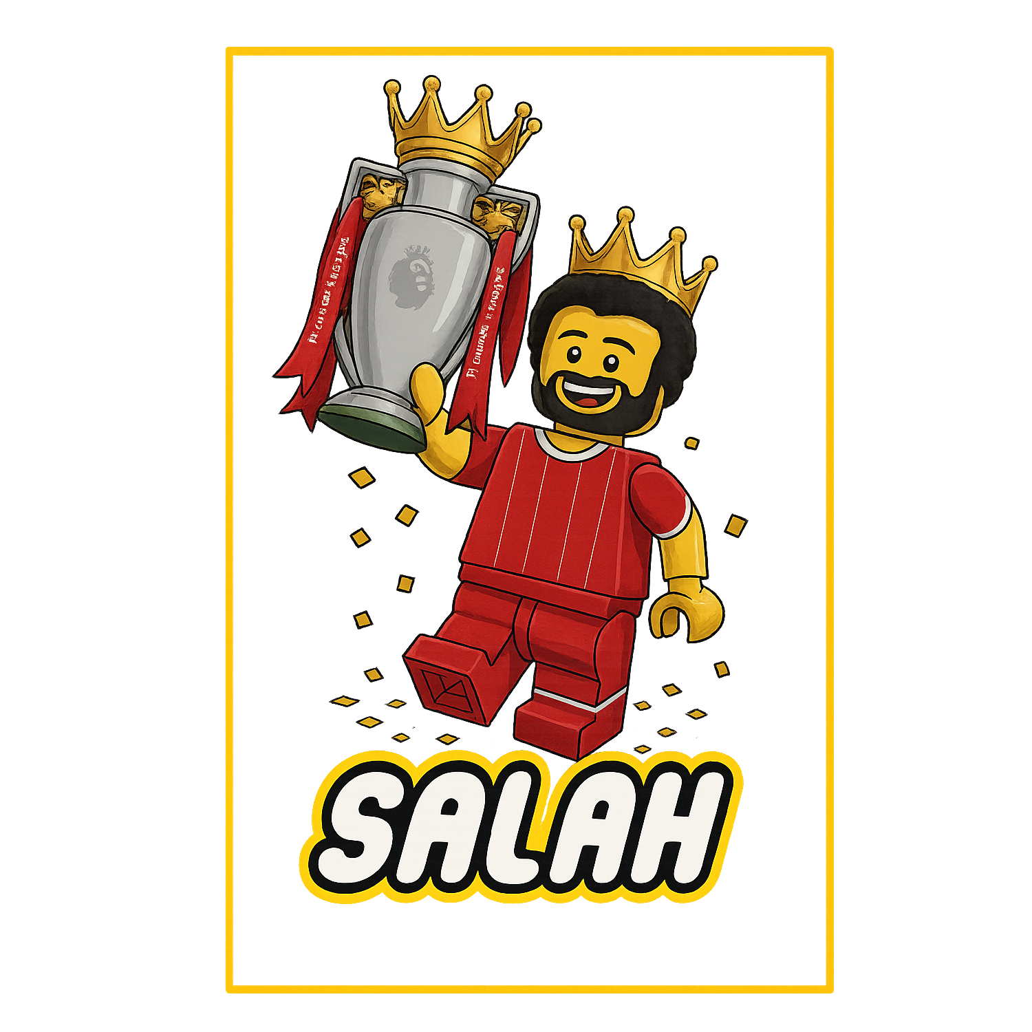 Salah Toy Logo Players Couture Mens T-Shirt