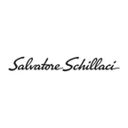 Salvatore Schillaci Logo Men's Hoodie – white close-up detail shot of the Salvatore Schillaci Players Couture logo design