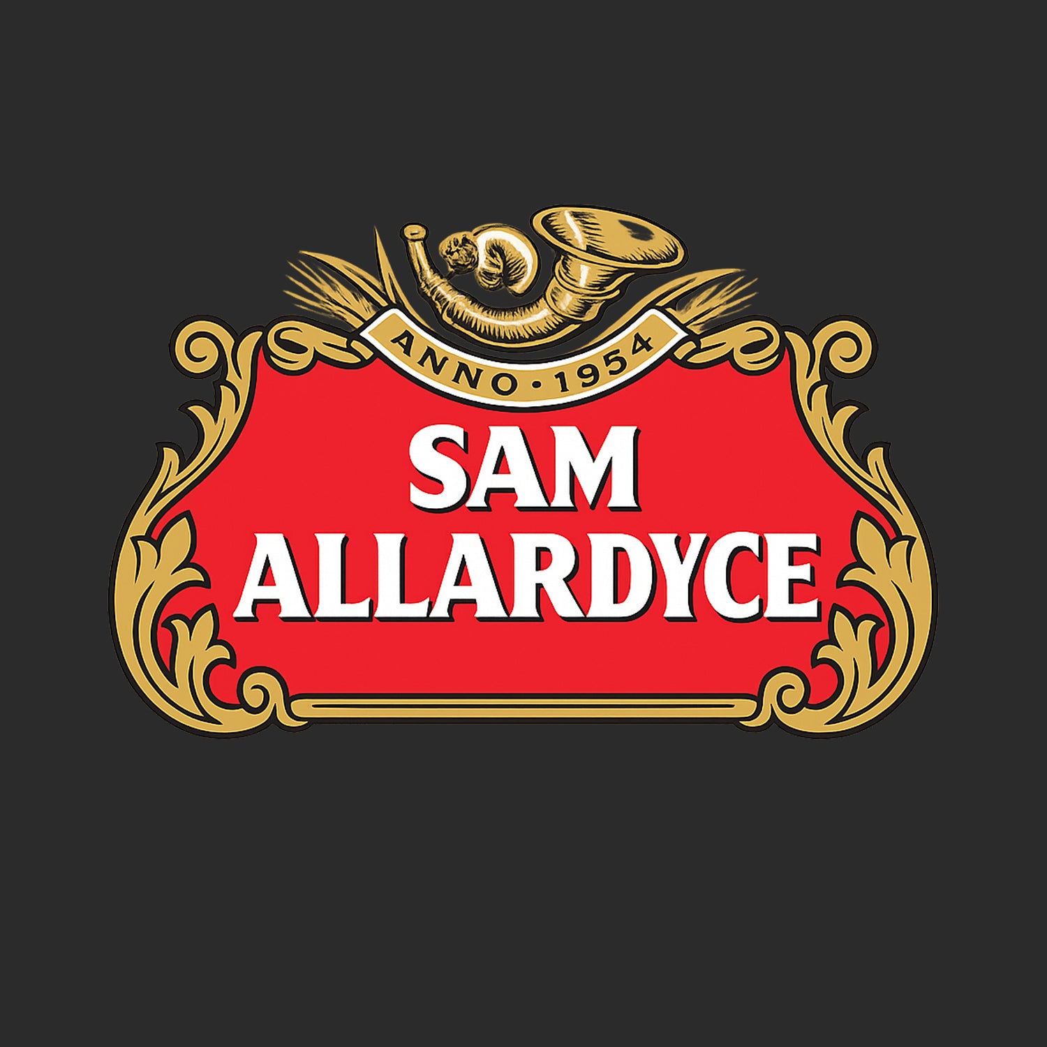 Sam Allardyce Logo Players Couture Men's Casual Hoodie