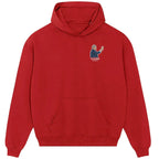 Sam Allardyce hoodie – red men's hoodie featuring the Sam Allardyce Players Couture logo