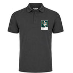Sam Burns Golf Icon Frame Men's Polo Shirt - Gray