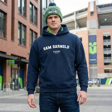 Sam Darnold Players Couture Men's Casual Hoodie - Navy / S | American Football, Hoodies, Men's, Name Collection, Seattle Seahawks