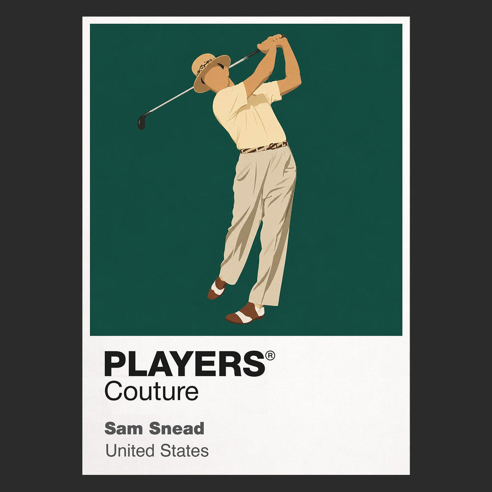 Sam Snead Golf Icon Frame Men's Polo Shirt